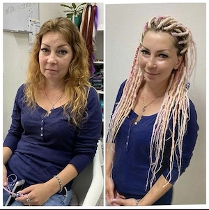 dreduri schimbare de look 