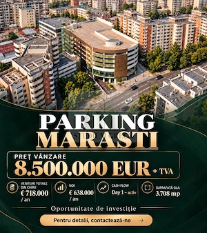 Proprietar vand Parking Marasti Cluj - activ mixt- parcare- retail