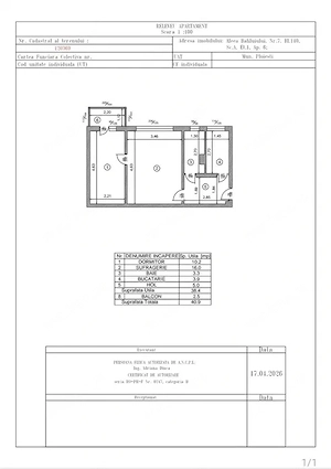 Apartament 2 camere, 41 mp, zona Lămâița - imagine 8