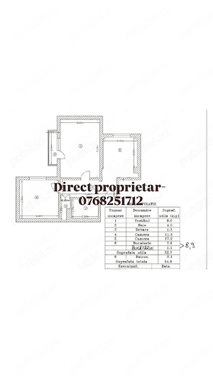 Prima închiriere: Apartament 2 camere, decomandat, 55 mp, zona Parcul Drumul Taberei - imagine 5