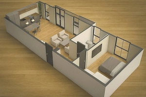 Apartament nou cu 2 camere decomandate zona Calea Surii Mici - imagine 2