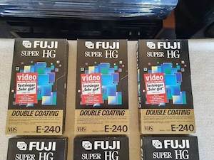 Pachet 6 buc Casete Video Fuji. Perfecta stare.  - imagine 2