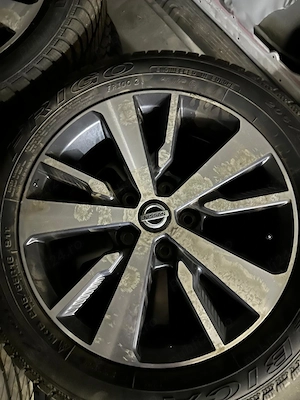 4 Jante Nissan Leaf Originale + anvelope iarna 205/55/R16