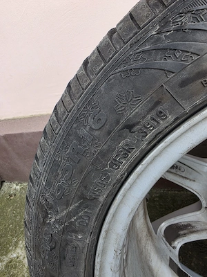 Jante aliaj cauciucuri anvelope iarna Ford Volvo R16 - imagine 7