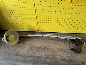 Lampă de birou metalică cu braț articulat   Lampă Arhitect (Retro Vintage)