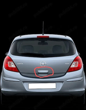 Maner switch buton deschidere haion portbagaj Opel Corsa D - imagine 5