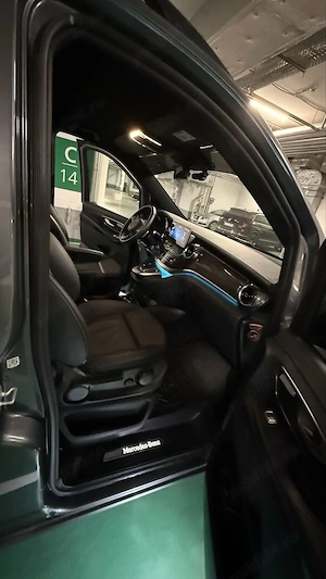 Mercedes-Benz V 250 d Avantgarde 4MATIC Extra Lung, 7+1 locuri, unic proprietar, impecabil - imagine 6