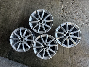  Vând 4 jante originale BMW R16 Styling 471 + senzori presiune funcționali 