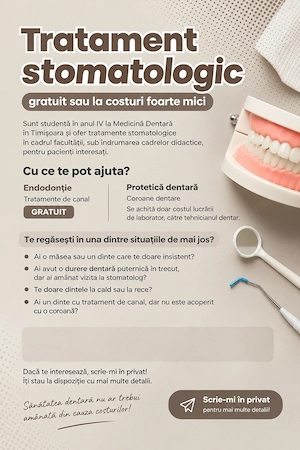 Tratament stomatologic GRATUIT 