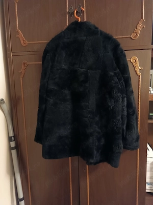 Blană naturală de astrahan, vintage, mărimea 42, stare excelentă