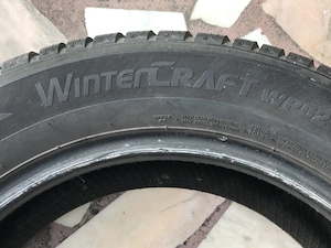 Vand 4 anvelope de iarna Kumho Winterkraft 235/55 R17  - imagine 4