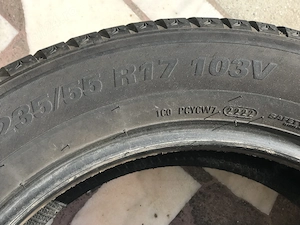 Vand 4 anvelope de iarna Kumho Winterkraft 235/55 R17  - imagine 6