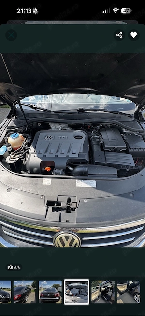 VW Passat CC - R line   DSG6   2012 - imagine 4
