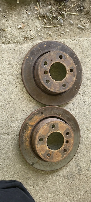Discuri frana spate BMW e46  - imagine 3