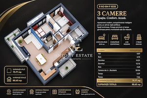 Antony Estate | Apartamente NOI - 0% Comision - imagine 2