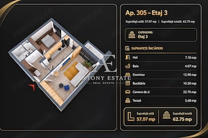 Antony Estate | Apartamente NOI - 0% Comision - imagine 6