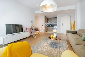 Inchiriez apt. LUX 2 camere zona Herastrau,Str. Nicolae Caramfil, One Herastrau Towers, bloc 2022. - imagine 7