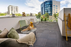Inchiriez apt. LUX 2 camere zona Herastrau,Str. Nicolae Caramfil, One Herastrau Towers, bloc 2022. - imagine 12