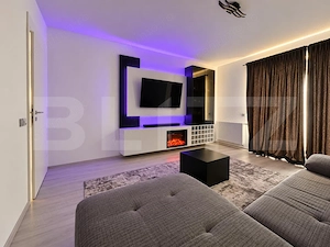 Apartament modern cu 3 camere, șemineu, 2 balcoane și parcare – Avantgarden 3