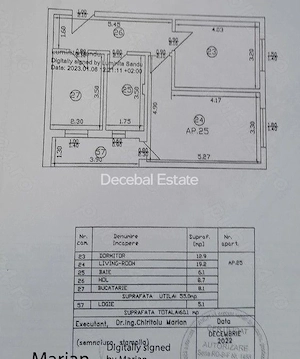 2 Camere Decomandat 60mp + Parcare & Mobilat | Dobroești, Mărului 21 - imagine 18