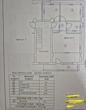 SCHIMB apartament 2022 cu casă aproape de Bacău plus diferenta - imagine 4