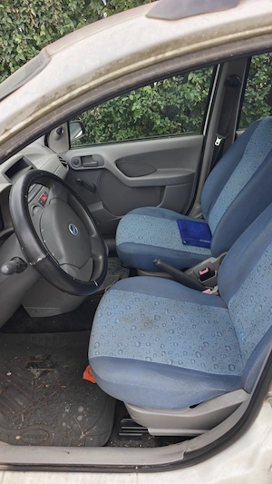 Fiat Panda 1.1 benzină, 2  km reali   pentru reparat sau piese - imagine 3