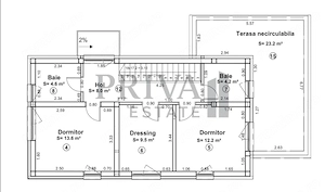 Casa 5 camere, 3 bai, despărțită carport, 121 mp utili + 340 teren. - imagine 17