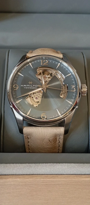 Hamilton jazzmaster open heart h327050 ca nou!
