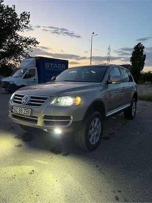VW Touareg 2.5tdi, automat, perne, blocant spate - imagine 4