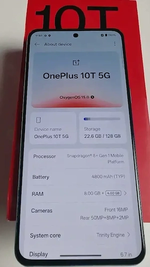 One plus 10t