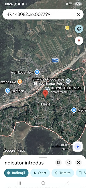 Teren sat. Herla , Com. Slatina, jud. Suceava - imagine 2