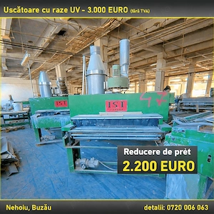 Uscatoare cu raze UV pentru mobila