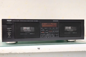 Yamaha KX-W582,Double Cassette Deck,Play Trim & Dolby B C HX Pro.