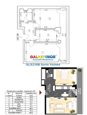 Apartament 2 camere ATRIA Sos. Chitilei | decomandat | loc parcare - imagine 11