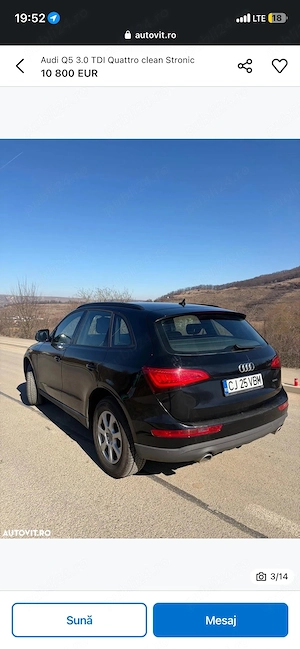 Vand Audi Q5 2015 - imagine 3