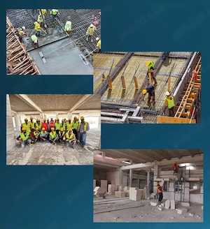Echipe profi și echipamente - CONSTRUCTII