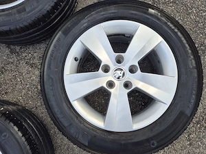 Jante R16 Skoda + cauciucuri vara Michelin  215 60 R16 - imagine 6