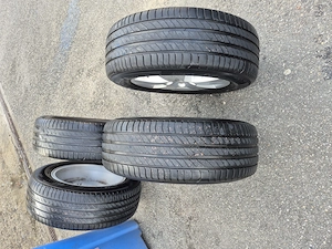 Jante R16 Skoda + cauciucuri vara Michelin  215 60 R16 - imagine 4