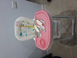 Scaun de masa copii pliabil si regrabil