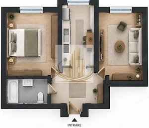 Apartament II camere decomandat   Complex Carol City Park, - imagine 6