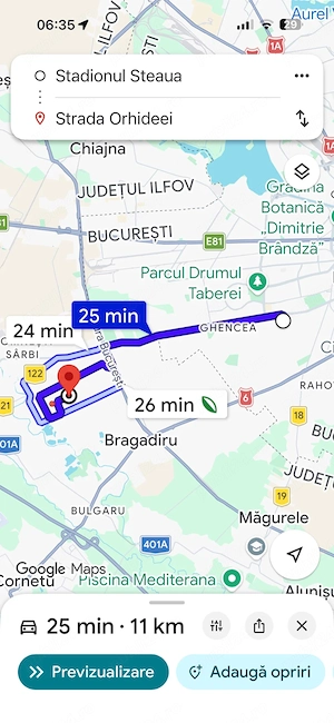 teren Clinceni Olteni Prelungirea Ghencea Cartier Latin 2000mp intre vile cu toate utilitatile