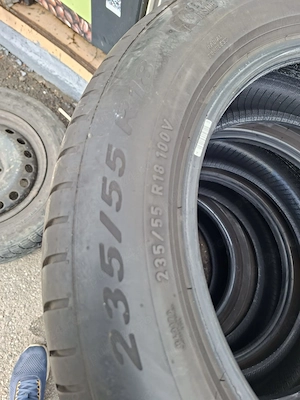 set 4 anvelope vara 235/55/18 Pirelli profil 8 mm - imagine 3