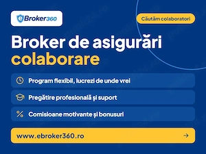 Broker de asigurări   colaborare cu eBroker360