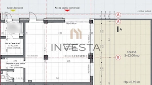 Spatiu comercial cu 62 mp utili si terasa de 52 mp, Gardenia Residence - imagine 3