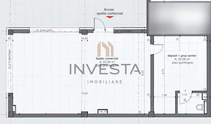 Spatiu comercial de 86 mp utili, zona Borhanci, Gardenia Residence! - imagine 4