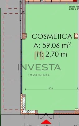 Spatiu comercial 60 mp utili de inchiriat, parcari, Gardenia Residence - imagine 4