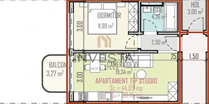 Apartament 2 camere tip studio, bloc nou exclusivist, Calea Turzii! - imagine 2