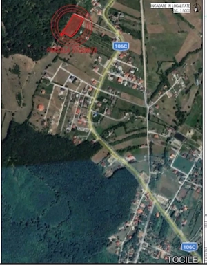 Parcele teren ptr casa in Tocile  Sadu - zona deosebita - imagine 3