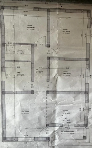 Casă individuală, la cheie, 80 mp, 433 mp teren, Ișalnița