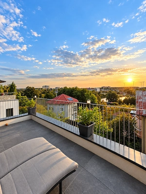 Apartament unic în Voluntari, vedere Lacul Pipera, terasă 55 mp, bloc 2019    - imagine 14